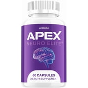 Apex Neuro Elite Capsules   ApexNeuro Elite Natural Blend Memory Focus Support Supplement, 1 Pack, 60 Capsules