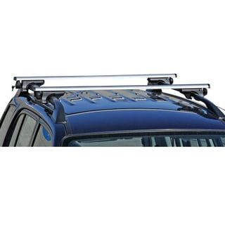 Universal Car Top Crossbars for Vehicle With Raised Rails [Stick Out Style]  