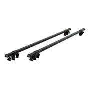 Apex Universal Steel Roof Cross Bars, Side Rail Mounted with Adjustable Rubber Feet