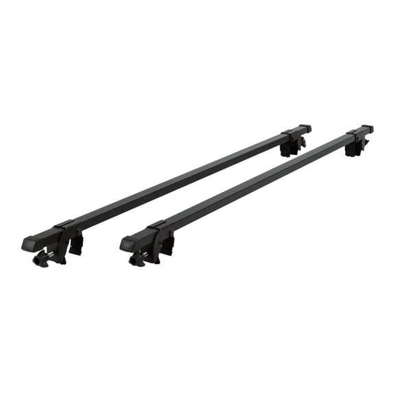 Apex Universal Steel Roof Cross Bars, Side Rail Mounted with Adjustable Rubber Feet