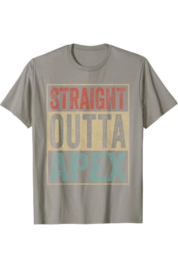 Apex Retro Clothing Straight Outta Apex T-Shirt