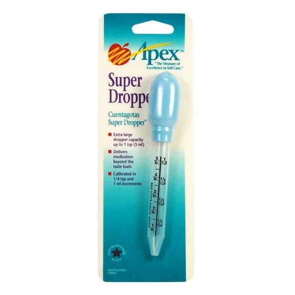 Apex Super Dropper, Model No : 70005 - 1 Ea , 6 Pack