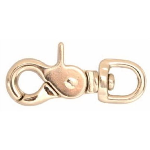 Apex T7616402 Swivel Trigger Snap, Round, Zinc, 3/8-In. - Quantity 10 Residential Use, Standard Application