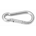 thumbnail image 1 of Apex T7645046 1/2" Opening x 3.5" Length Zinc Plated Spring Snap Link - Quantity of 50, 1 of 1