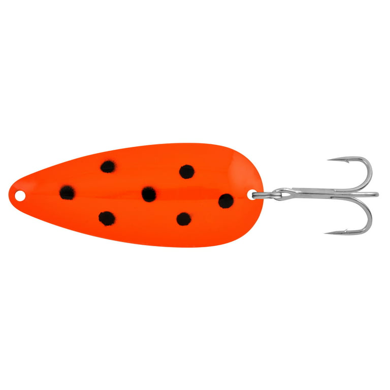 Apex Tackle Gamefish Spoon Orange/Black 1/2 oz., Fishing Spoons