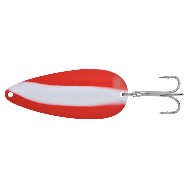 Apex Tackle Gamefish Spoon Red/White 1/2 oz., Fishing Spoons 