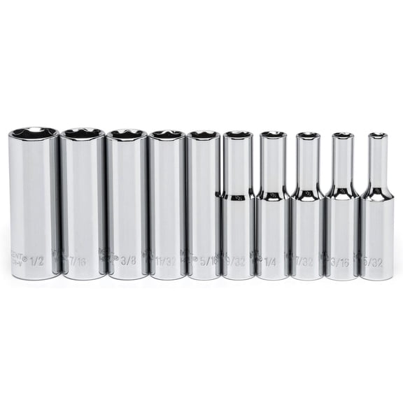 Crescent Tools Crescent CSAS10N 1/4" Drive 6 Pt. SAE Deep Socke