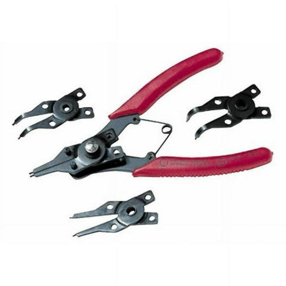 Apex Tool Group 243896 Master Mechanic 5 Piece Snap Ring Plier Set