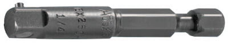 Apex Tool Group 3" Hex Extension, 3/8" M Square; 1/4" M Hex, EA (071-EX-370-B-3)