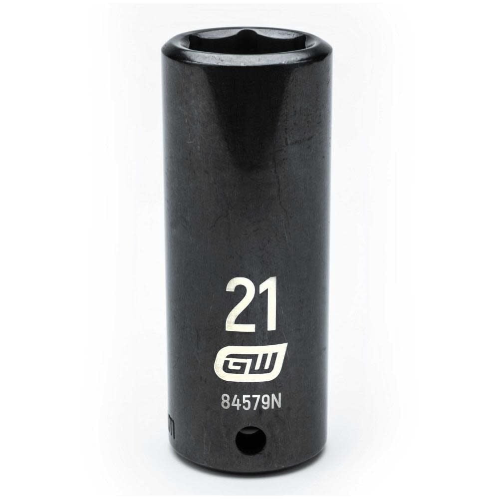 Sunex 222um 1/2 Antrieb 22mm Universal Schlag-Stecknuss – Chrom-Molybdän, Extrem Stark