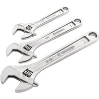 Apex Tool Group Crescent 3 Pcs. Adjustable Wrench Set, Case of 6
