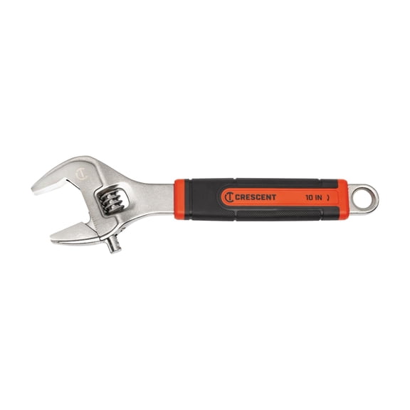 Apex Tool Group Crescent Comfort Grip Adjustable Wrench with Quick-Fit-Jaw, Case of 6