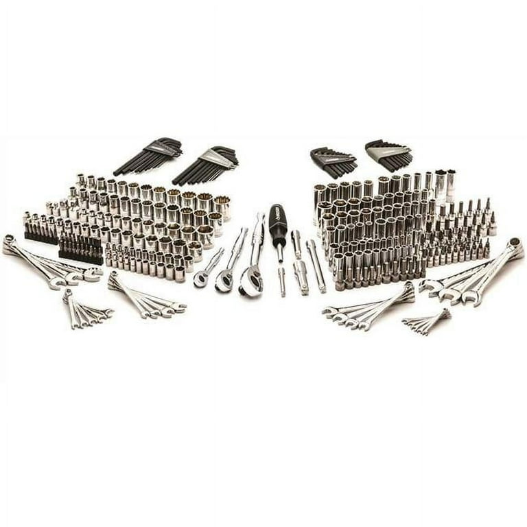 Husky 290-Piece Mechanics Tool Set, Complete Case Auto Kit