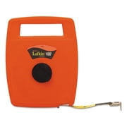 Hi-Viz  Linear Measuring Tapes, 1/2 in x 100 ft, 1/8 in Grad.