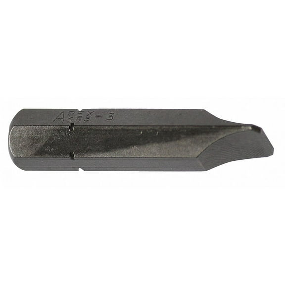 Apex Tool Group Insert Bit,SAE,1/4",Hex,14F-16R,PK5 445-6X-5PK