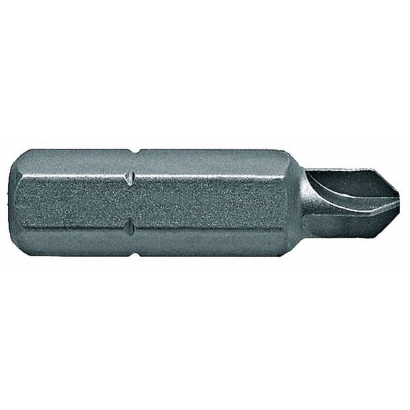 Apex Tool Group Insert Bit,SAE,1/4",Hex,#2,1",PK5 212-2-5PK