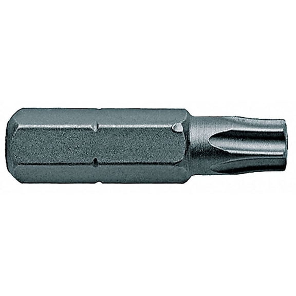 Apex Tool Group Insert Bit,SAE,1/4",Hex,T15,1",PK5 440-TX-15X-5PK