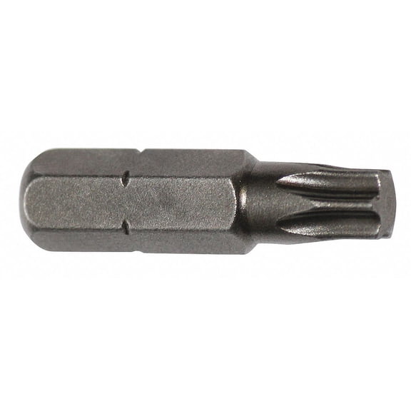 Apex Tool Group Insert Bit,SAE,1/4",Hex,T30,1",PK5 440-TX-30I-5PK