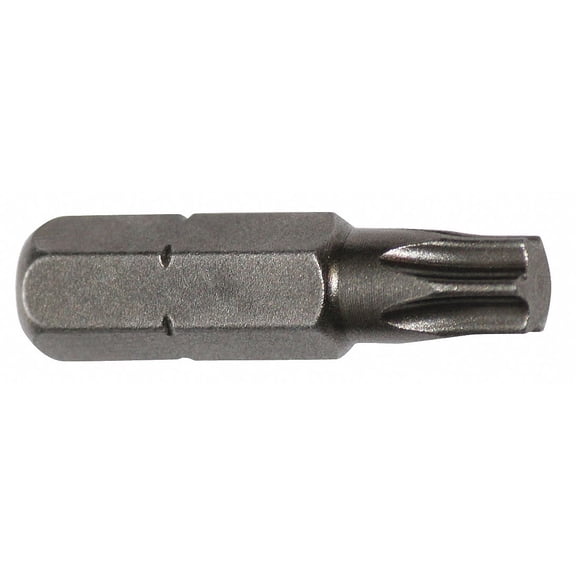 Apex Tool Group Insert Bit,SAE,1/4",Hex,T40,1",PK5 440-TX-40I-5PK