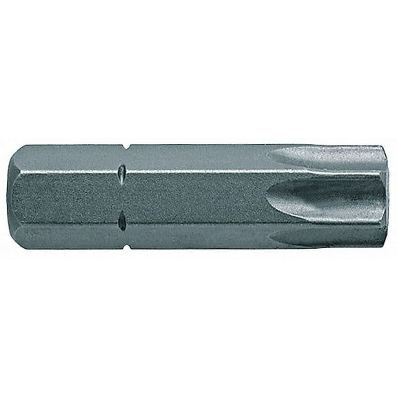 Apex Tool Group Insert Bit,SAE,5/16",Hex,T40,1-1/4",PK5 480-TX-40X-5PK