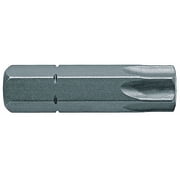 Apex Tool Group Insert Bit,SAE,5/16",Hex,T40,1-1/4",PK5 480-TX-40X-5PK