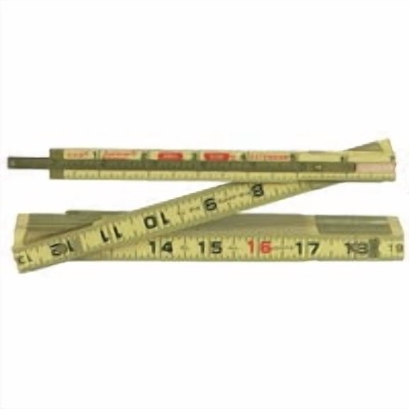 Apex Tool Group Lufkin Extension Folding Rule Red End