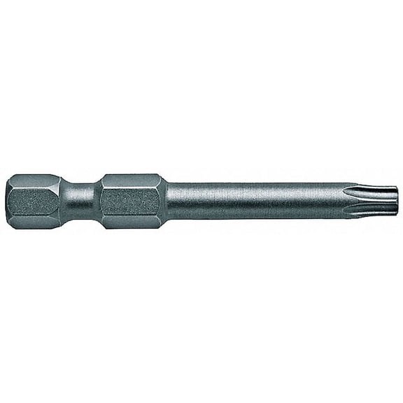 Apex Tool Group Power Bit,SAE,1/4",Hex Power Drive,PK5 49-A-TX-25-5PK