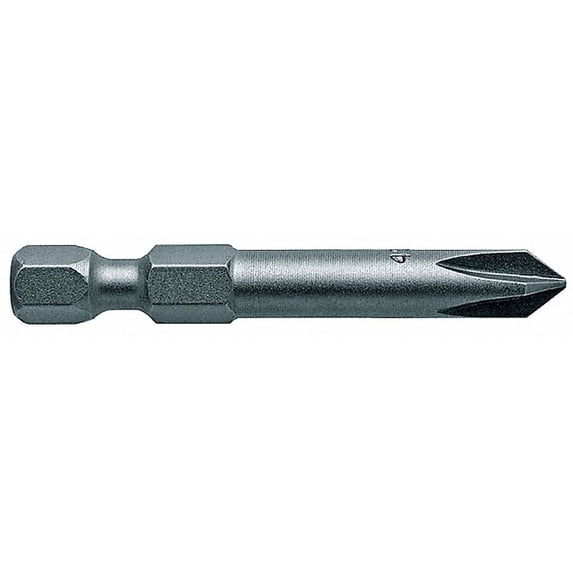 Apex Tool Group Power Bit,SAE,1/4",Hex Power Drive,PK5 492-CX-5PK