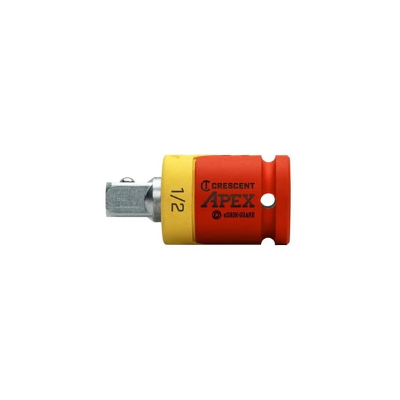 Crescent CAEAD332 Apex eShok-Guard Socket Isolator, 1/2 Inch x 2-1/2 Inch
