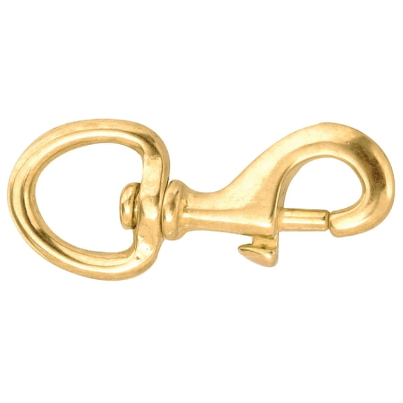Apex Tool Group Apex Tools Group T7625124 1-Inch Bronze Swivel Eye Snap - Quantity 10 — Residential Use, Standard Application