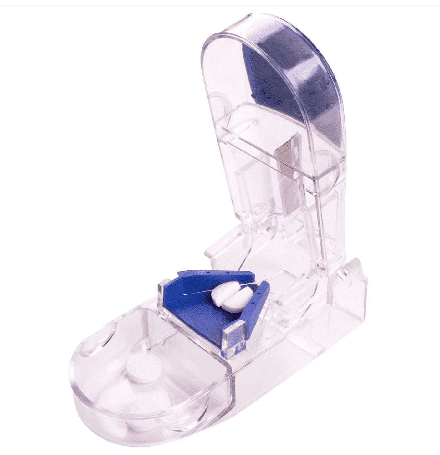 Apex Ultra Pill Splitter/Cutter with Retracting Blade Guard, for Small and Large Tablets, 1