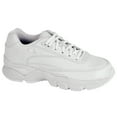 thumbnail image 1 of Apex X826W Women's Athletic Shoe: 10 X-Wide (2E-3E) White Lace, 1 of 4