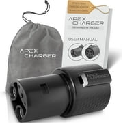 ApexCharger PRO 1 connector J1772 to Tesla Adapter. Converts portable, mobile & level 2 wall mounted AC electric vehicle charging stations to NACS. Exterior accessories Model S Y 3 X