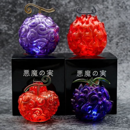 ApexComm One Piece Luffy Nika Gum-Gum no Mi Gomu-Gomu Devil Fruit, 4 in