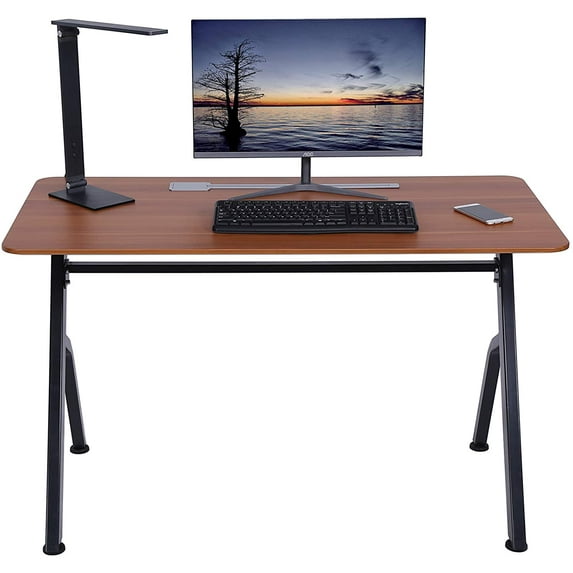 ApexDesk 47” Compact Home and Office, Modern and Simple Design, Same Color as Larger Standing Desk in Elite Series, Sturdy Steel Frame (Apple)