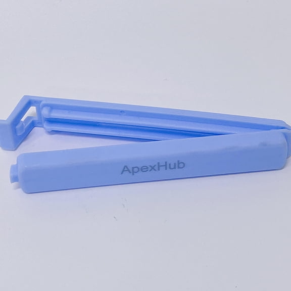 ApexHub Reusable Plastic Seal Clips - Tight-Locking Design for Easy and Secure Sealing of Bags and Pouches