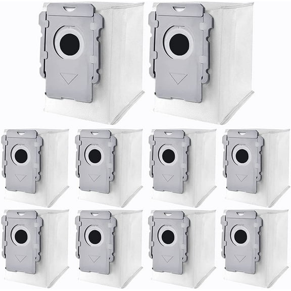 ApexOne 10 Packs Vacuum Bags for iRobot Roomba i, J and s Series Clean Base Automatic Dirt Disposal Bags