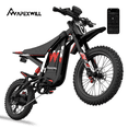 thumbnail image 1 of ApexWill Electric Dirt Bike 17"/14", 4000W Peak Motor Max 35 Mph , 48V 22.4Ah Battery, Dual Hydraulic Brakes, All Terrain Motorized Dirt Bikes APP Control with Turn Signal, 1 of 10