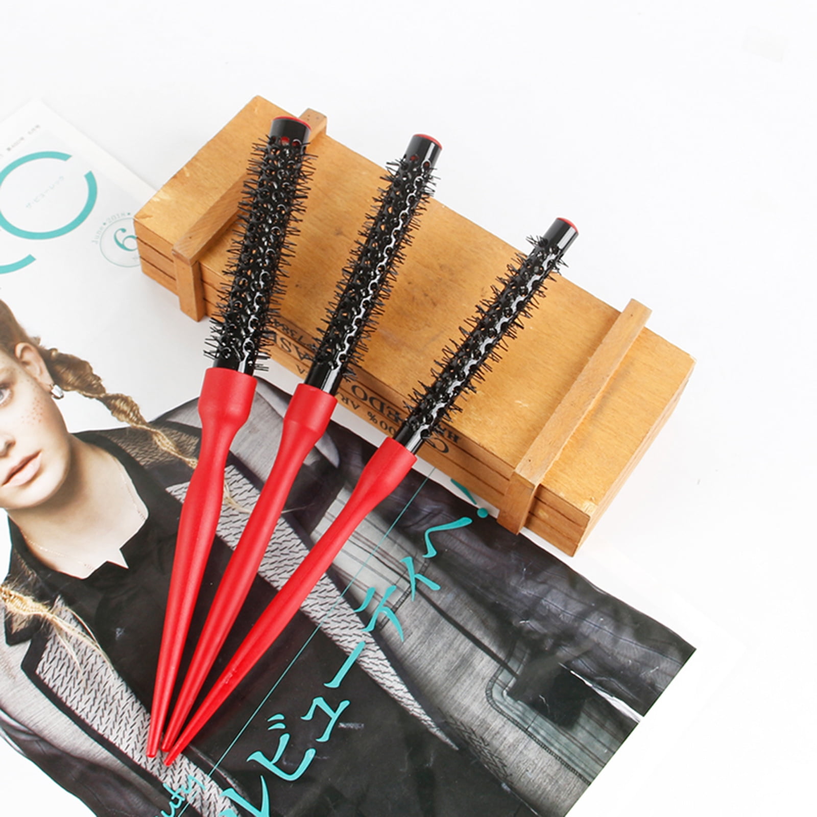 Apexeon Round Hair Brush for Woman Blow Drying Curling & Straightening