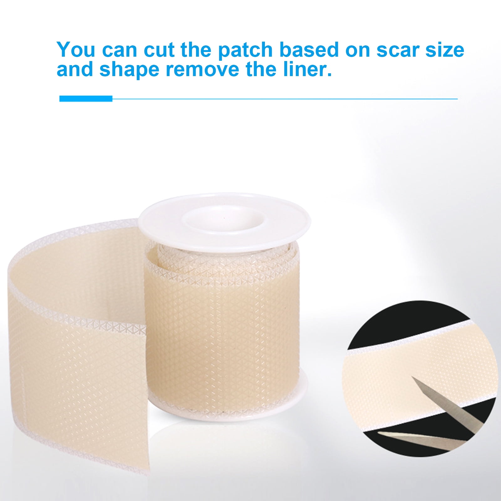 Apexeon Scar Patch, Adhesive Silicone, Safety Mild Fade, Scar Reduction
