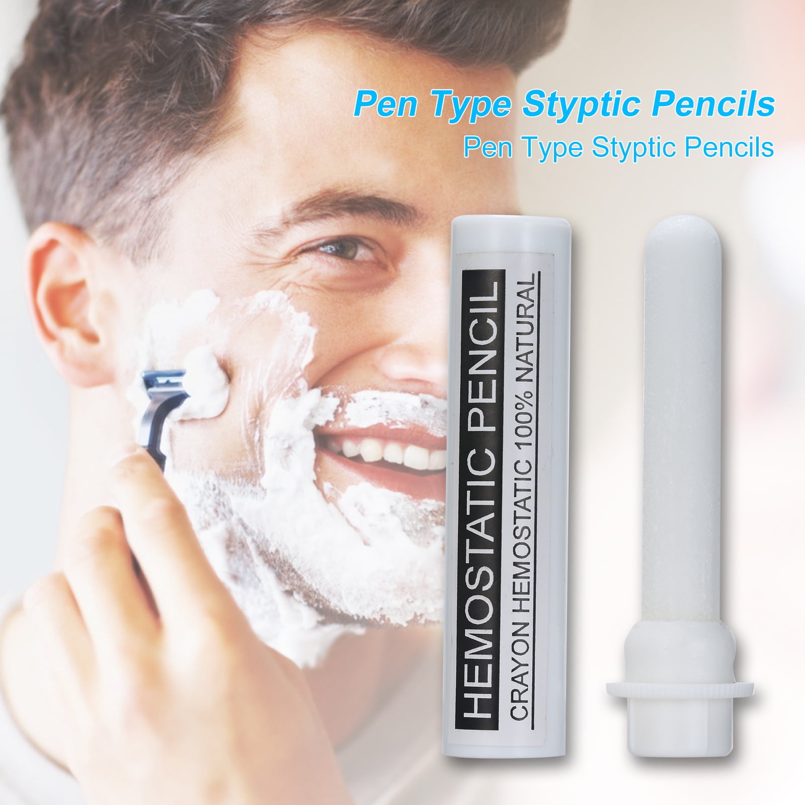 Apexeon Styptic Pencil Bloodstone, Stops Cuts Bleeding, Shaving Cut