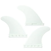 Apexeon Surfing Tri Fin Set, 4.37'' Tri Fin for Surfboard, Thruster 3 Packs - Unleash Your Surfing Potential!
