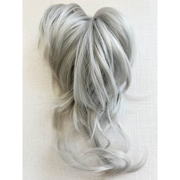 Apexhairs Messy Bun Hairpiece Chignon Curly Hair Bun Scrunchie Updo with Bangs Real Hair Bun