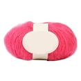 thumbnail image 1 of Apeya Crochet Wool Yarn-Mohair Handmade|Thick Woolen Ball, for Baby Sweater/Scarf Diy,Handmade Diy Mohair Yarn 10 Pink, 1 of 1