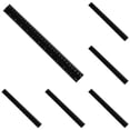 thumbnail image 1 of Apeya Portable 30cm Small Ruler, 8 x 1.18 in Slim Lightweight Plastic Measuring Stick for Hardworking College Students, Designers and Administrative Staff, 5PC, 1 of 9