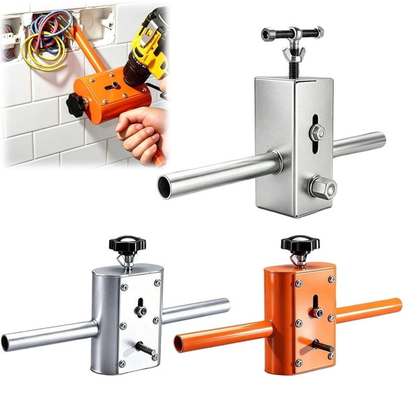 Apeya Silver Automatic Wall Wiring Machine 10.83x5.12 in Upgrade Cable Hidden Pipe Threading Device Electric Wire Puller Tool for Hydroelectric Conduit Pipes