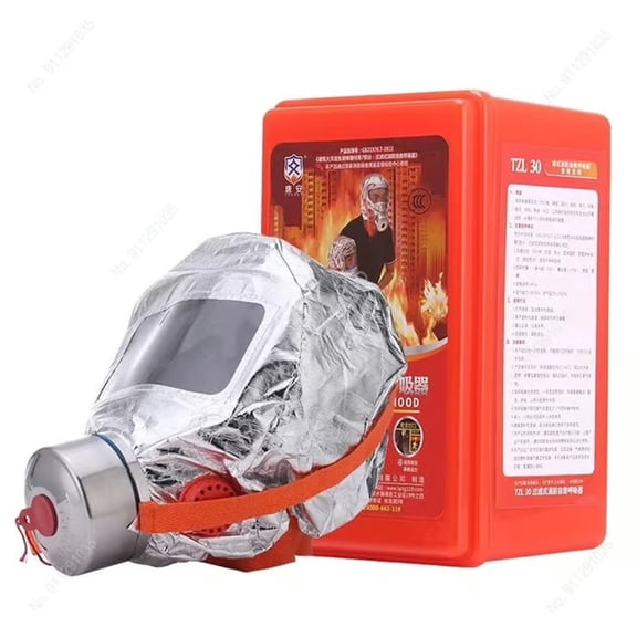 Apeya Smoke Mask Disposable Fire Escape Mask For Adults Emergency Fire Protection Face Cover With Dust Safety Cup Design For Home Outdoor Survival Use