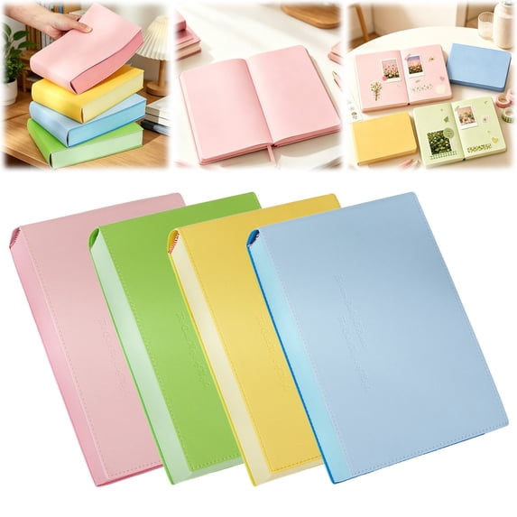 Apeya Yellow A5 Thickened Color Brick Notebook, 720 Pages Soft PU ...