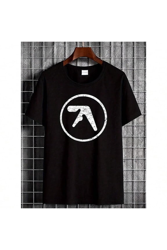Aphex Twin Band Cotton Short Sleeve T Shirt Full Size S 5XL SE271 Unisex Streetwear Designer Clothes Top For Everyday Wear Comfortable Stylish Versatile Fashion Breathable Stretched Casual Graphic Ho