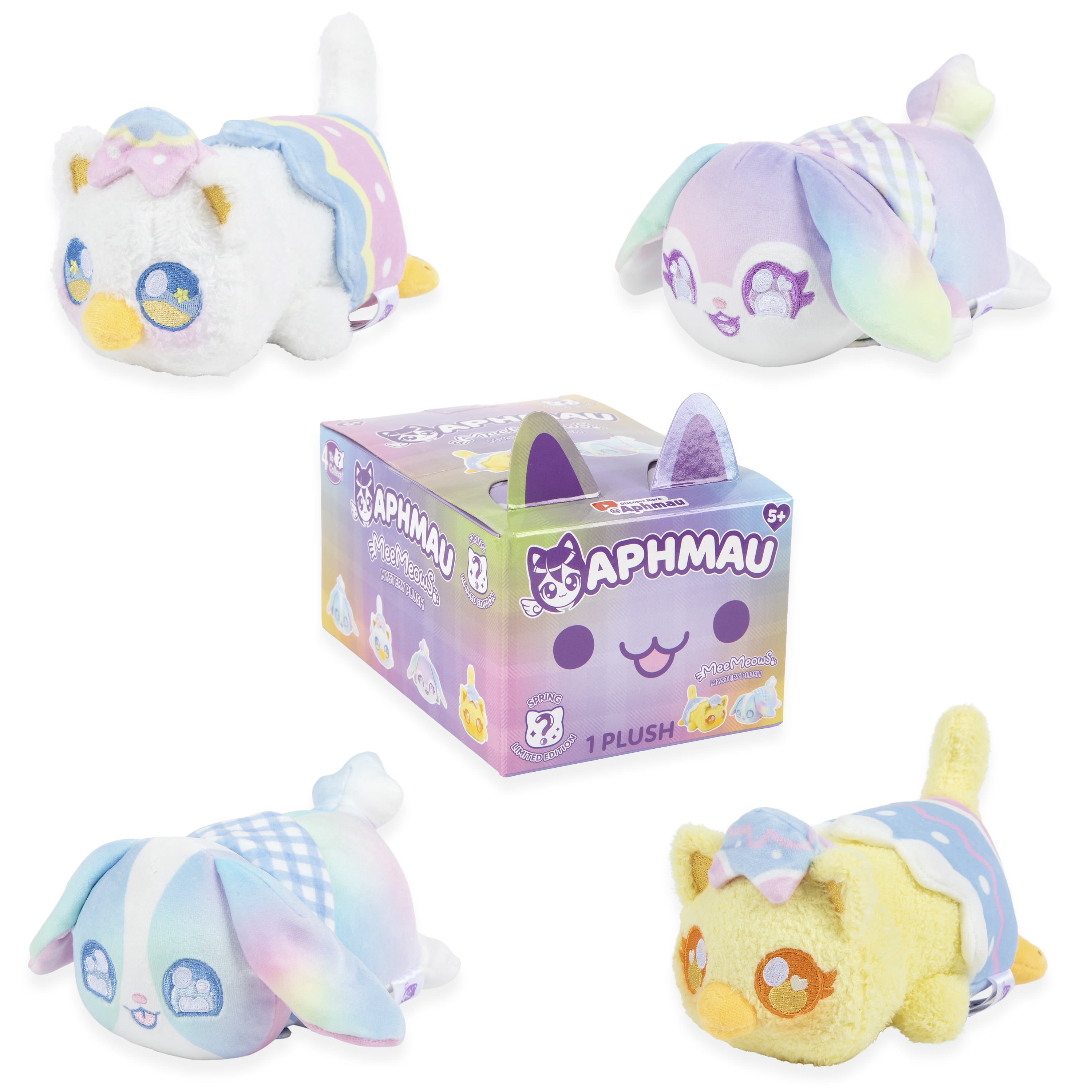 Aphmau MeeMeow Easter Plush Toy 6-Inch Mystery for Ages 5 and Up